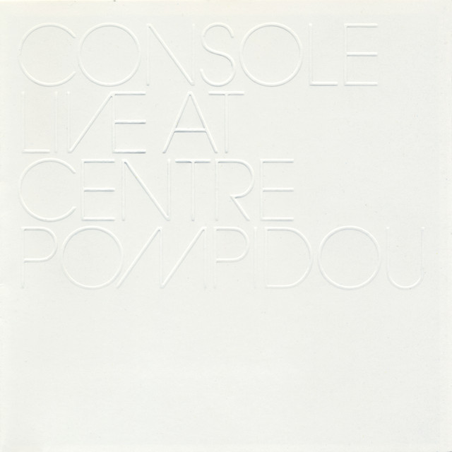 Live at Centre Pompidou album cover