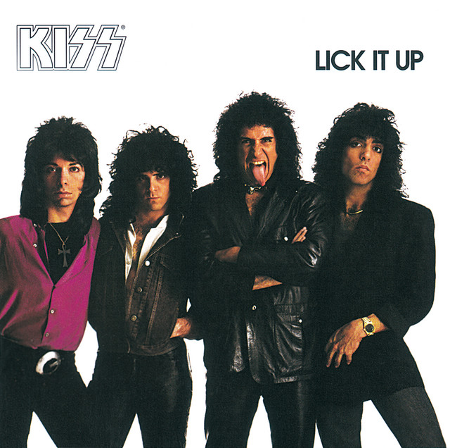 Jackson RR1 as heard on Lick It Up by Kiss (1983)