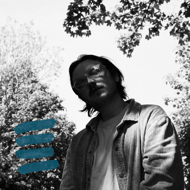 blue skies grey album cover