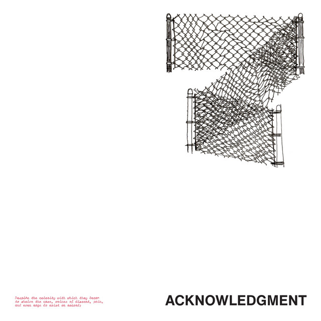 Acknowledgment album cover