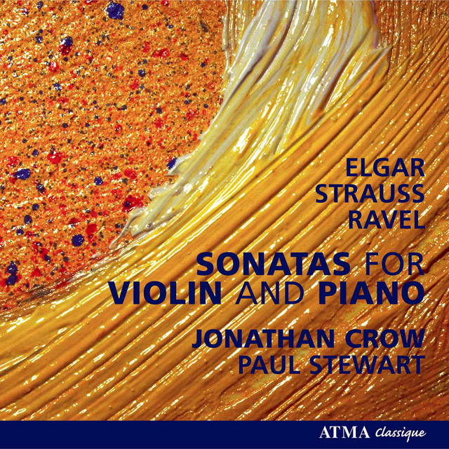 Elgar, Ravel, R. Strauss: Violin sonatas album cover