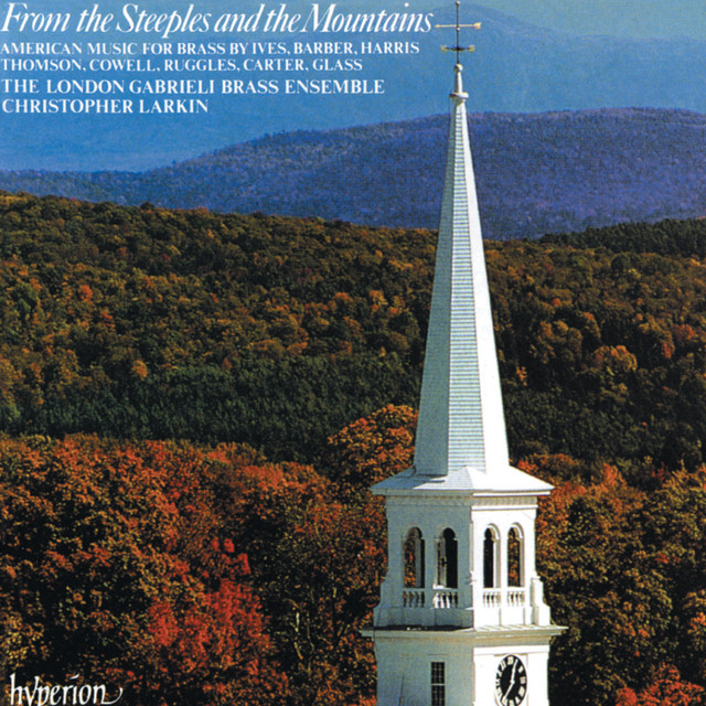 From the Steeples & the Mountains: American Music for Brass album cover