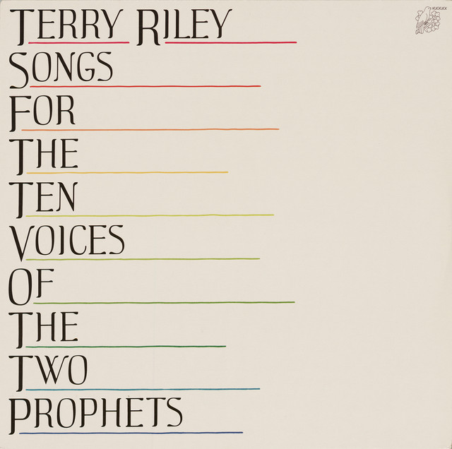 Riley: Songs for the 10 Voices of the 2 Prophets album cover