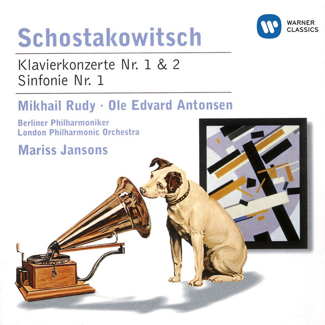 Shostakovich: Klavierkonzerte Nr. 1 & 2, Sinfonie Nr. 1 album cover