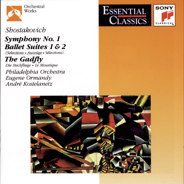 Shostakovich: Symphony No.1; other short works album cover
