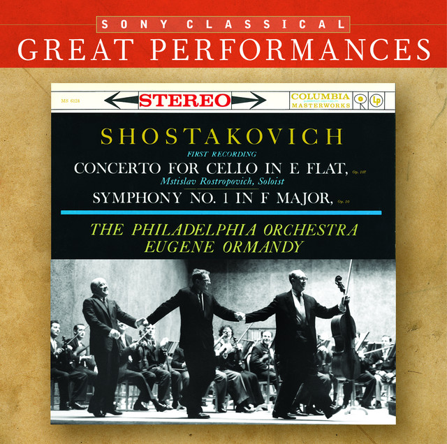 Shostakovich: Symphony No. 1 & Cello Concerto album cover