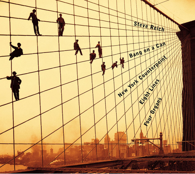 New York Counterpoint, Eight Lines, Four Organs album cover