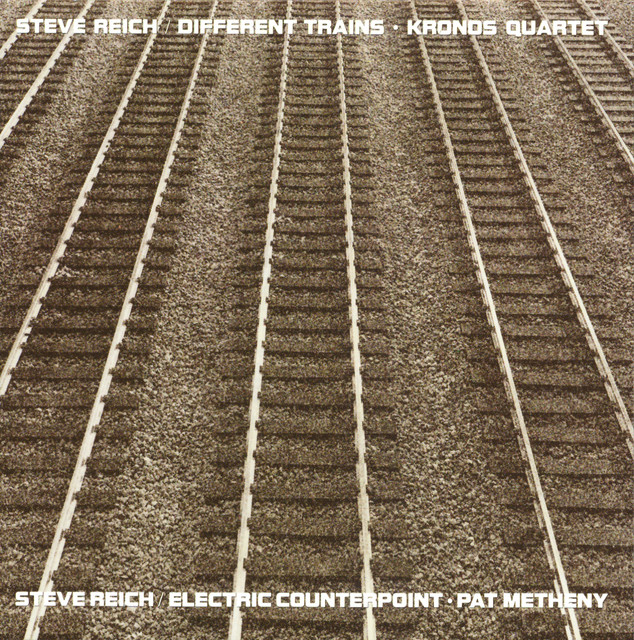 Different Trains / Electric Counterpoint album cover