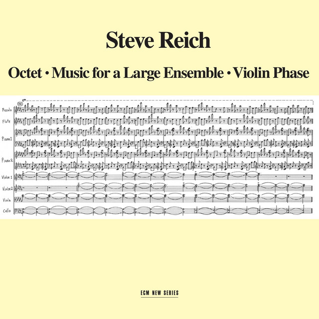 Steve Reich: Octet - Music for a Large Ensemble - Violin Phase album cover