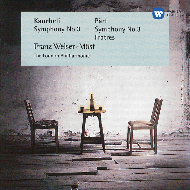 Kancheli: Symphony No. 3 - Pärt: Symphony No. 3 & Fratres album cover