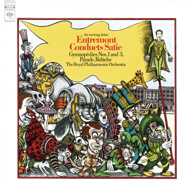 Entremont Conducts Satie album cover