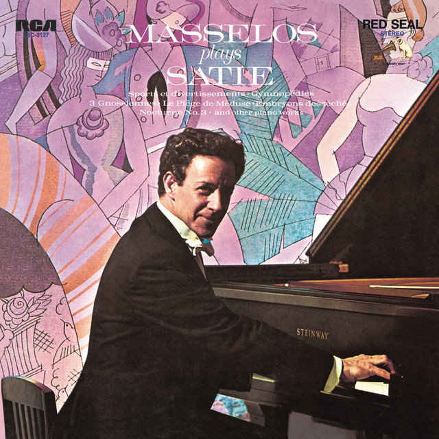 Masselos Plays Satie album cover