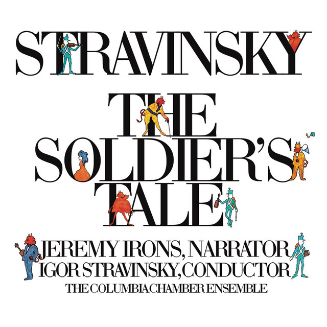 Stravinsky: The Soldier's Tale album cover