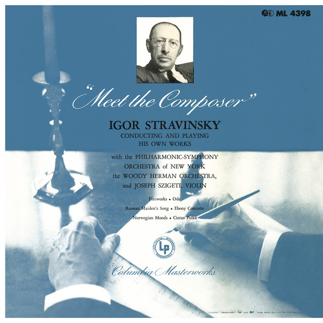 Igor Stravinsky - Meet the Composer album cover