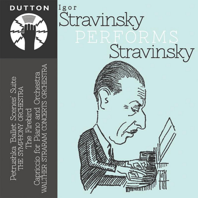 Igor Stavinsky Performs Stravinsky album cover