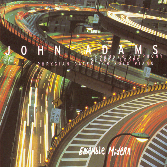 John Adams: Shaker Loops / Phrygian Gates For Solo Piano album cover