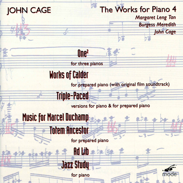 Cage: Edition, Vol. 25 - Piano Works, Vol. 4 album cover