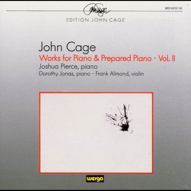 John Cage: Works for Piano & Prepared Piano, Vol. 2 album cover