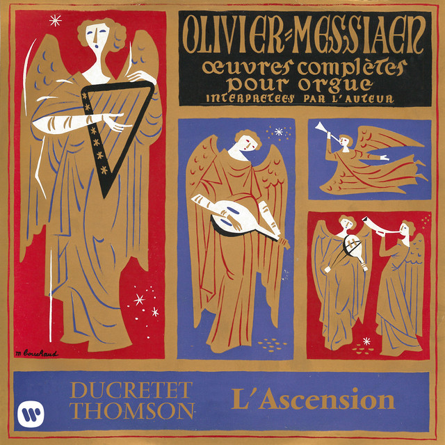 Messiaen: Le banquet céleste, Diptyque, Apparition de l'Église éternelle & L'Ascension (À l'orgue de la Sainte-Trinité de Paris) album cover