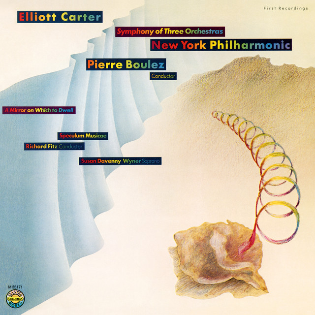 Carter: A Symphony of 3 Orchestras & A Mirror on Which to Dwell album cover