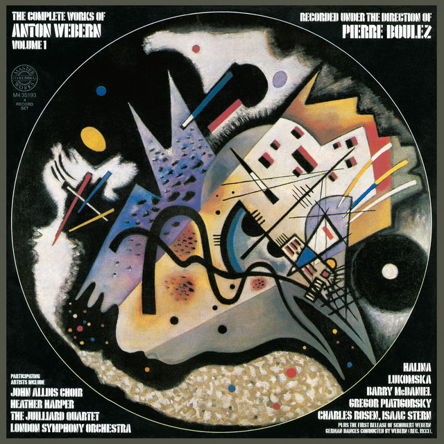 Anton Webern: The Complete Works, Vol. 1 album cover