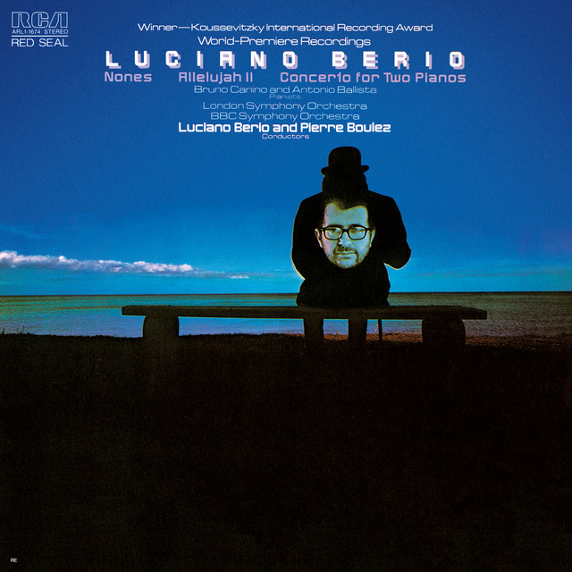 Berio: Nones, Allelujah II & Concerto for 2 Pianos album cover