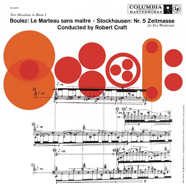 Boulez: Le Marteau sans maître - Stockhausen: "Zeitmaße", Op. 5 (1956) [2023 Remastered Version] album cover