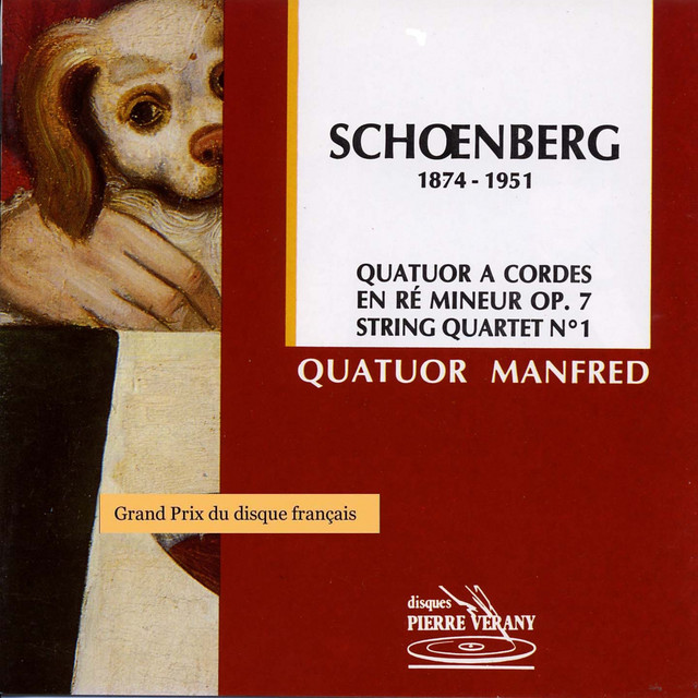 Schoënberg : Quatuor à cordes en ré mineur, Op.7 album cover