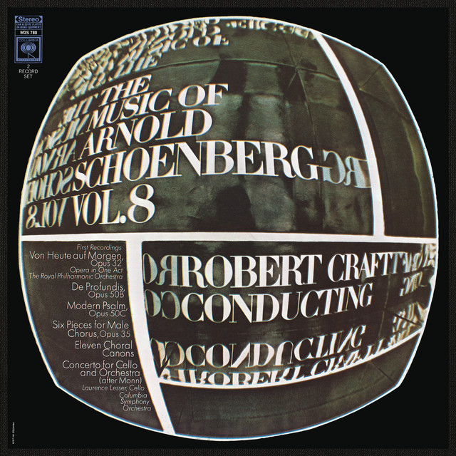 The Music of Arnold Schoenberg, Vol. 8 album cover
