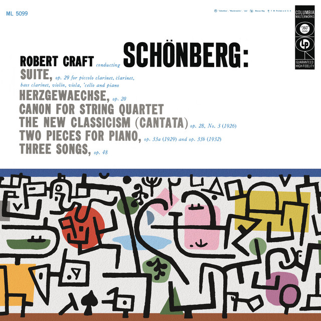 Schoenberg: Suite, Op. 29 & Chamber, Vocal & Solo Piano Works (2023 Remastered Version) album cover