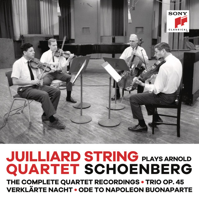 The Juilliard String Quartet Plays Schoenberg album cover