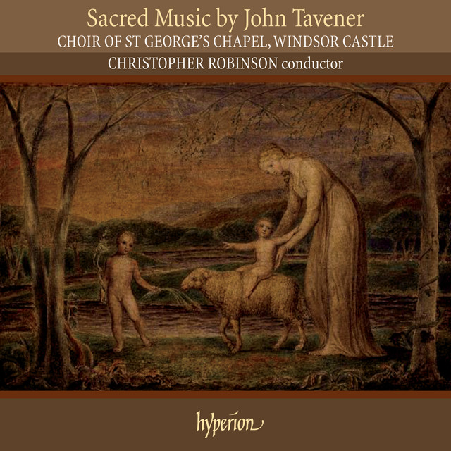 Sir John Tavener: Sacred Music album cover