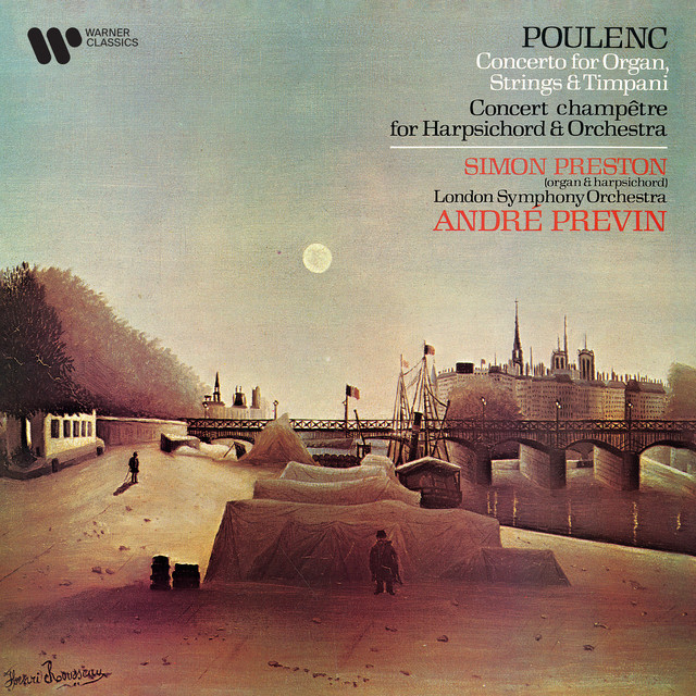 Poulenc: Concerto for Organ, Strings and Timpani & Concert champêtre album cover