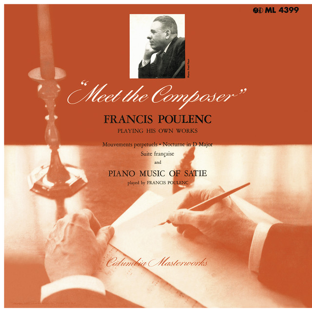 Meet the Composer - Francis Poulenc Playing His Own Works album cover