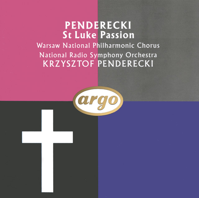 Penderecki: St. Luke Passion album cover