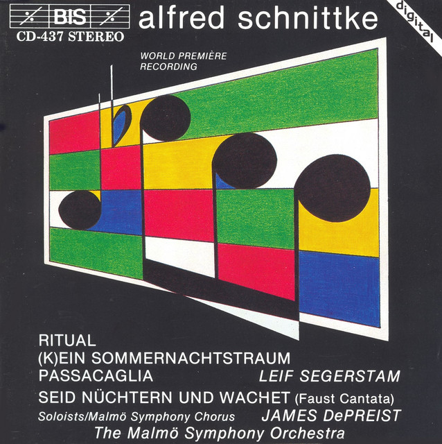 Schnittke: Faust Cantata album cover