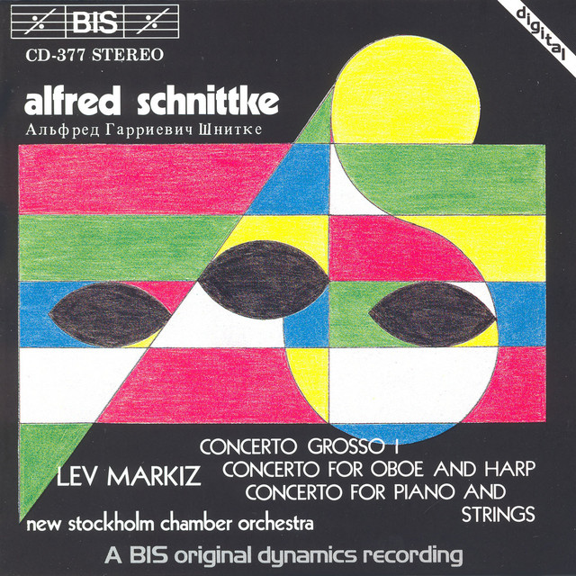 Schnittke: Concerto Grosso I / Oboe and Harp Concerto / Piano Concerto album cover