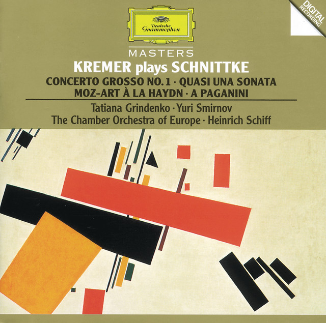 Schnittke: Concerto grosso No.1; Quasi una sonata; Moz-Art à la Haydn album cover