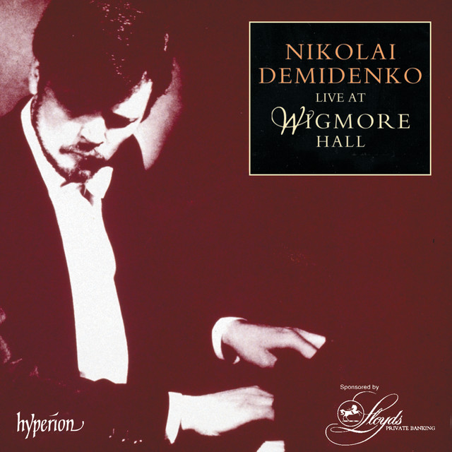Nikolai Demidenko Live at Wigmore Hall album cover