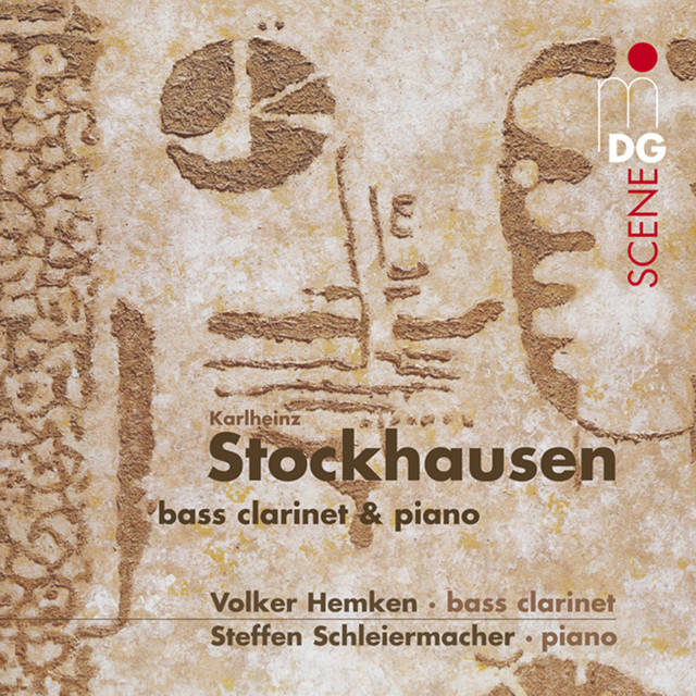 Stockhausen: Bass Clarinet & Piano album cover