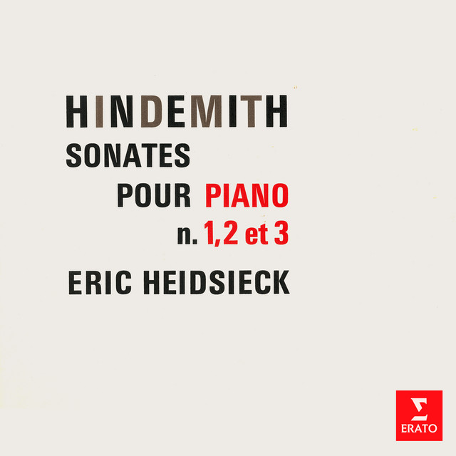 Hindemith: Sonates pour piano Nos. 1, 2 & 3 album cover