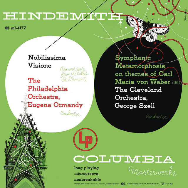 Hindemith: Nobilissima visione & Symphonic Metamorphosis of Themes by Carl Maria von Weber (Remastered) album cover