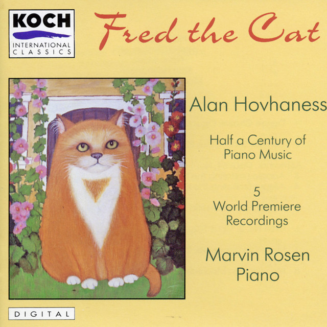 Hovhaness: "Fred The Cat" - Selected Piano Music album cover