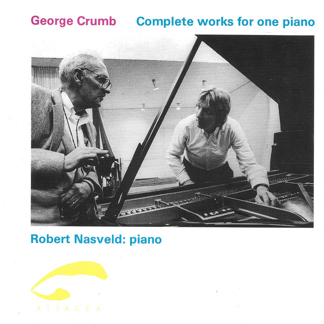 George Crumb Complete works for one piano album cover