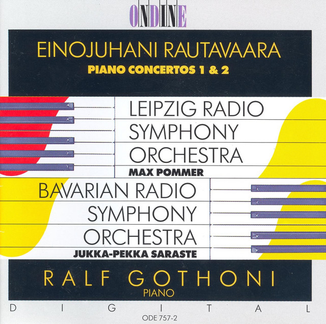 Rautavaara, E.: Piano Concertos Nos. 1 and 2 album cover