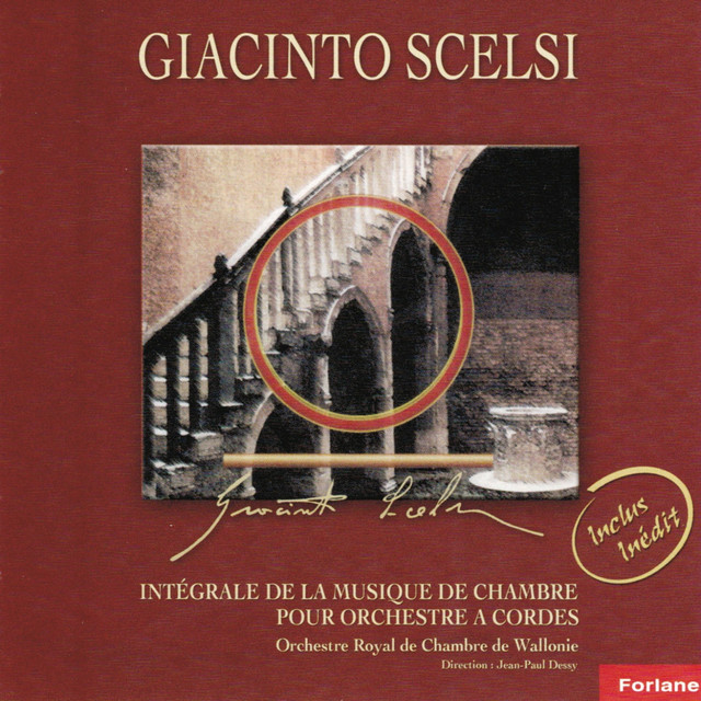 Giacinto Scelsi : Intégrale de la musique de chambre pour orchestre à cordes album cover