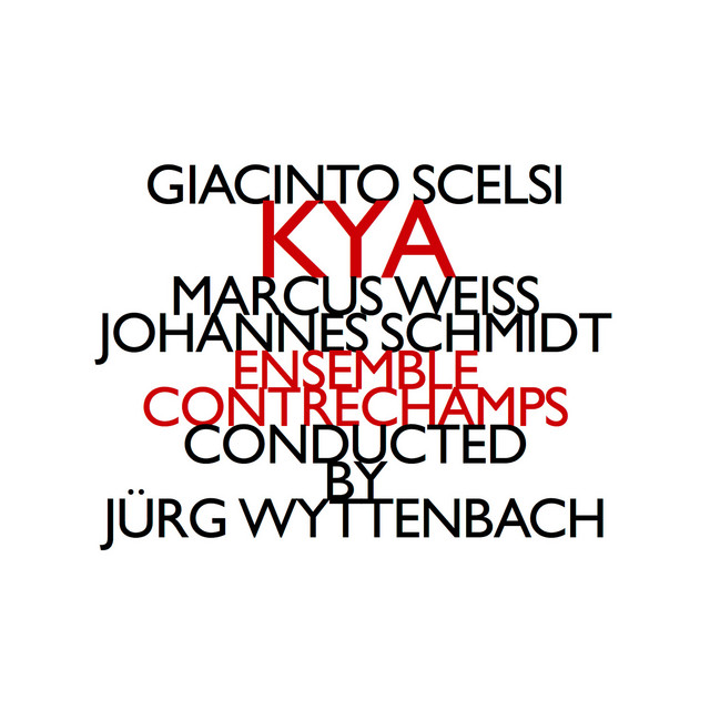 Giacinto Scelsi: KYA album cover