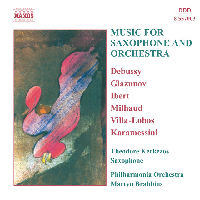 Music for Saxophone and Orchestra album cover