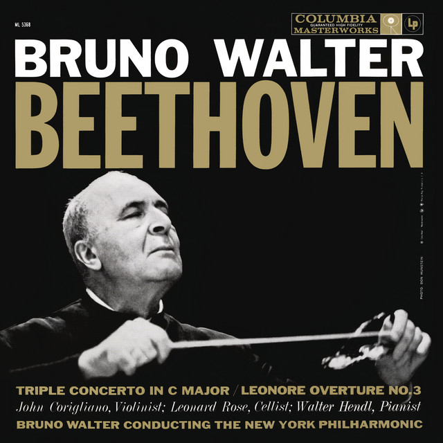 Beethoven: Triple Concerto & Leonore and Egmont Overtures album cover