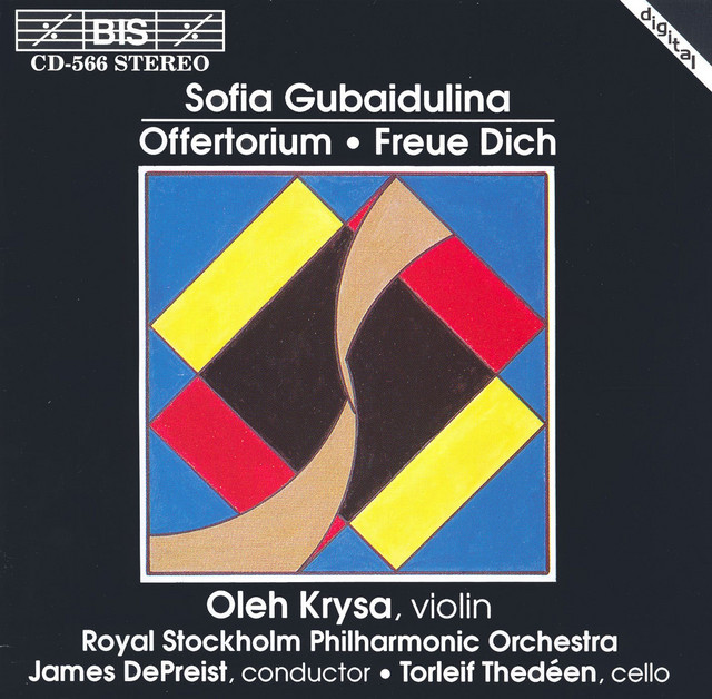 Gubaidulina: Offertorium / Rejoice! Freue Dich album cover